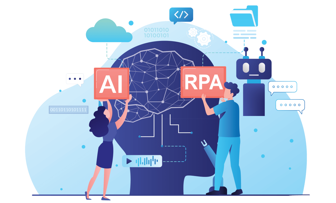 how do AI and RPA work together